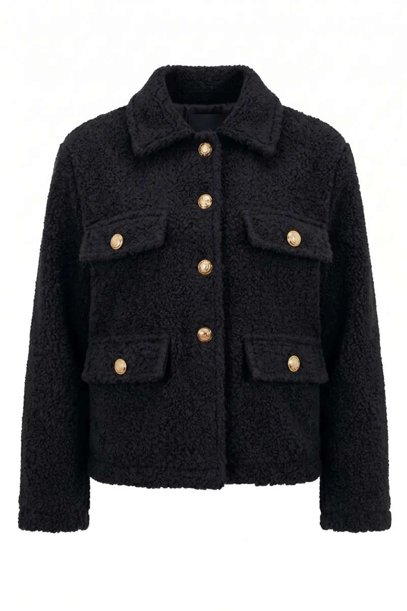 Coco Bouclé Jacket | Black