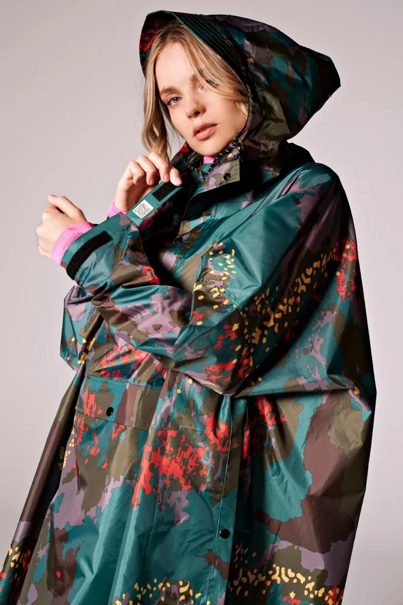 Digi Forest Camo | Lilla Camo | Regnponcho fra Rainkiss