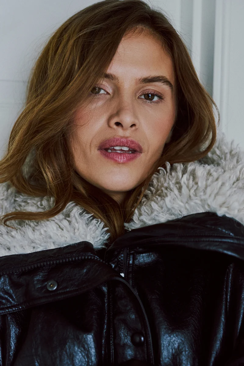 Gloss Jacket | Black w. Moonbeam | Jakke fra Freequent