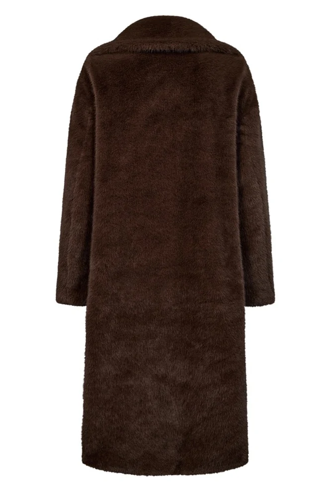 Minky Jacket 211524 | Coffee Bean | Frakke fra Freequent