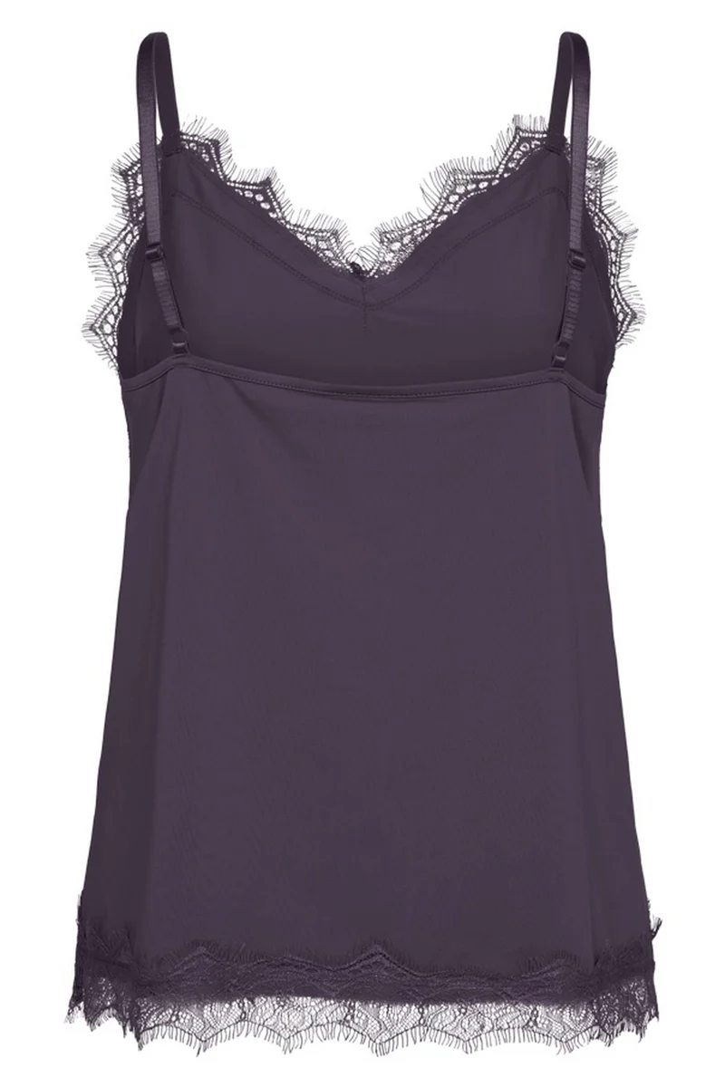 Bicco strap top | Nightshade | Blonde top fra Freequent