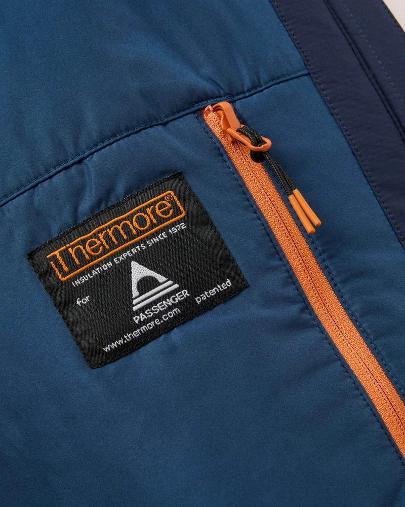 Shasta Leichte Thermore® Isolierte Jacke ohne Kapuze - Rich Navy/Dark Denim