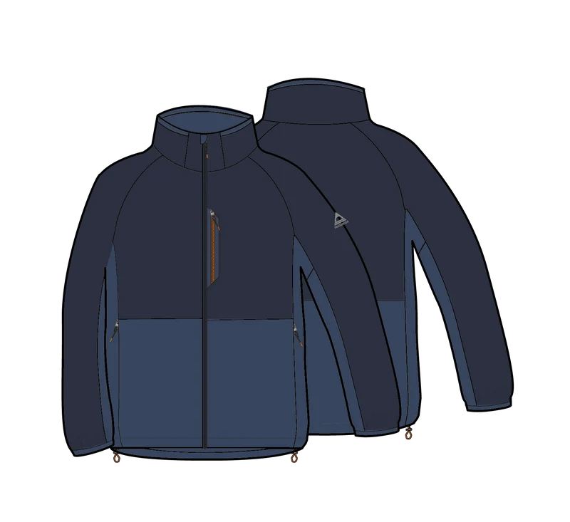 Shasta Leichte Thermore® Isolierte Jacke ohne Kapuze - Rich Navy/Dark Denim
