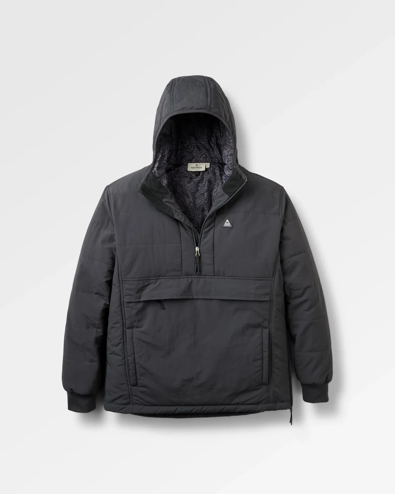 Ozeanisch Isolierter Anorak - Verblasstes Schwarz