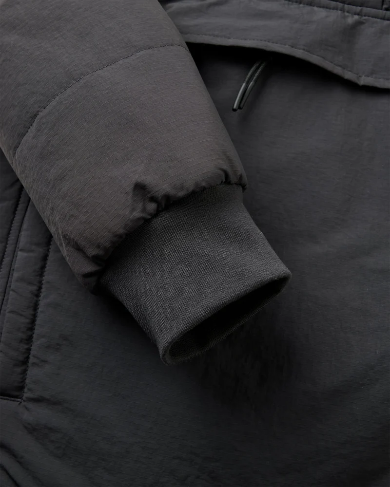 Ozeanisch Isolierter Anorak - Verblasstes Schwarz