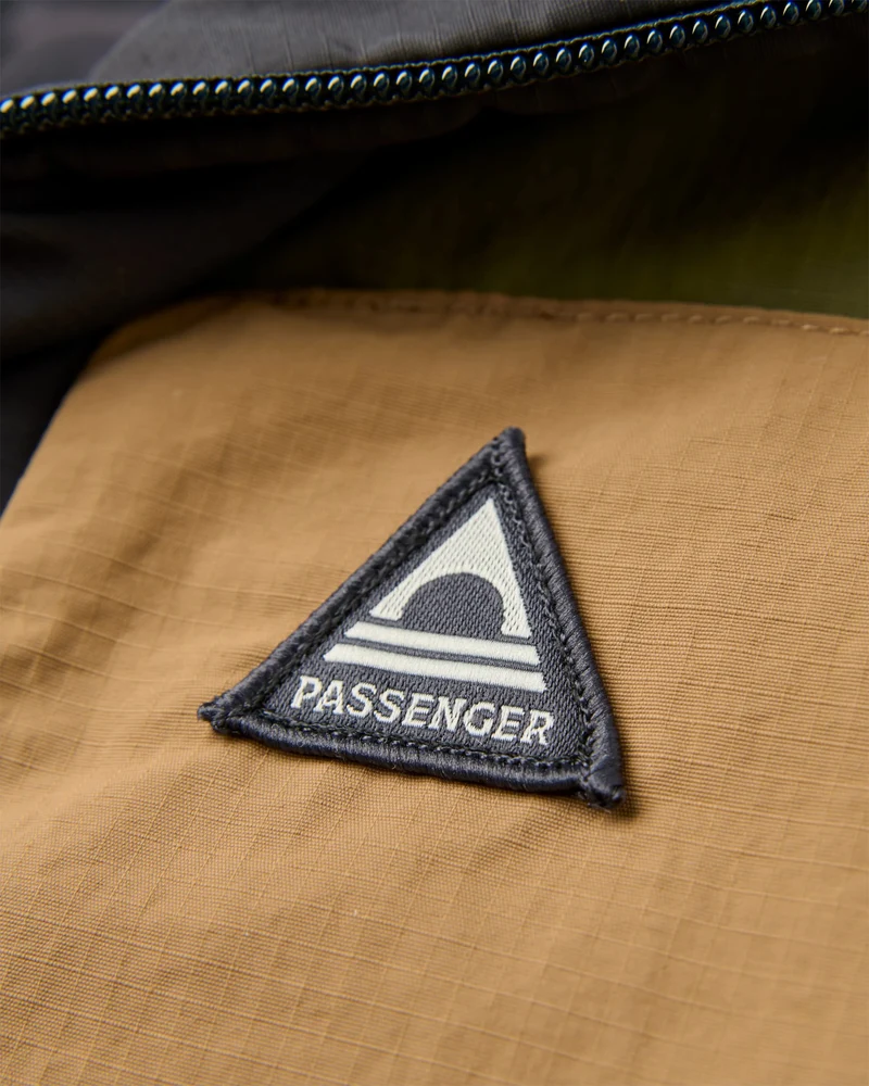 Ozeanisch Isolierter Anorak - Verblasstes Schwarz/Khaki