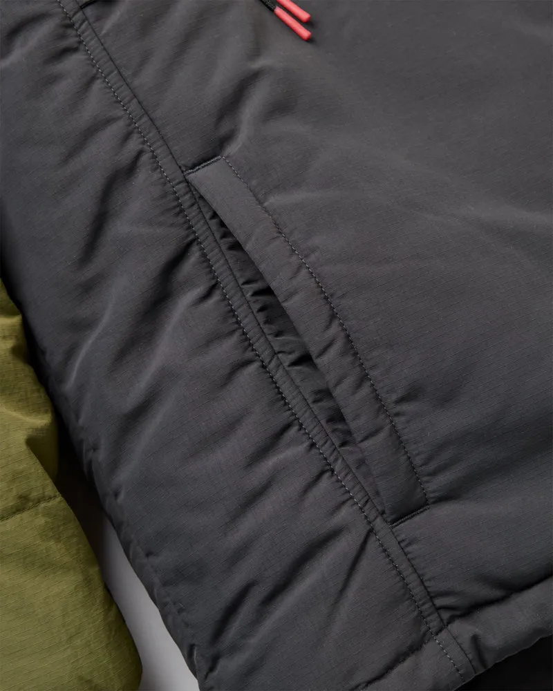 Ozeanisch Isolierter Anorak - Verblasstes Schwarz/Khaki