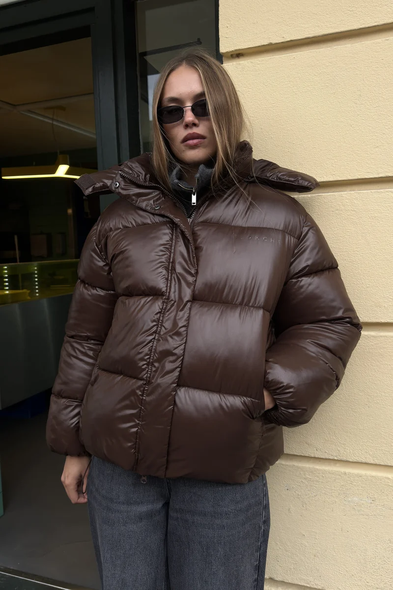 Bl Hanana 1 Short Shiny Puffer | Blanche