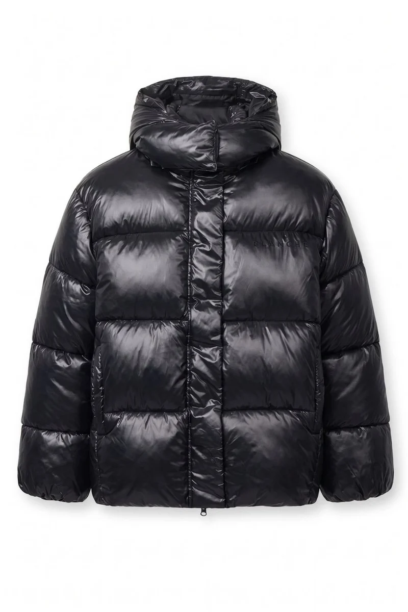 Bl Hanana 1 Short Shiny Puffer | Blanche