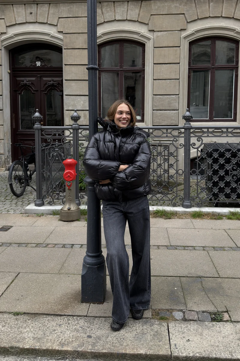 Bl Hanana 1 Short Shiny Puffer | Blanche