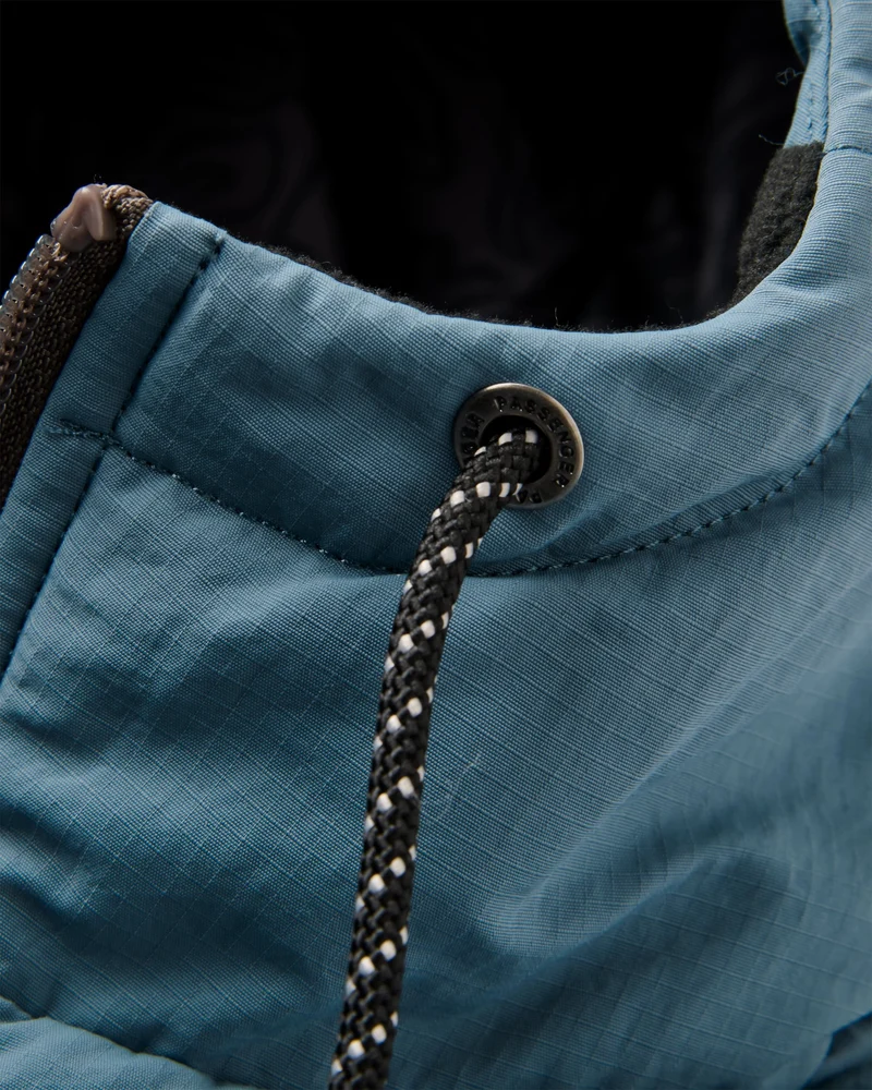 Oceanic Isolierte Full-Zip-Jacke - Sturmblau/Schiefergrau
