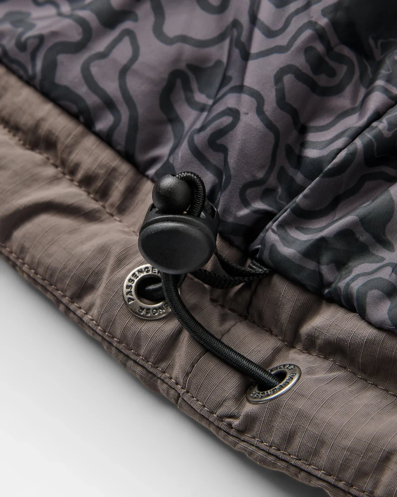 Oceanic Isolierte Full-Zip-Jacke - Sturmblau/Schiefergrau