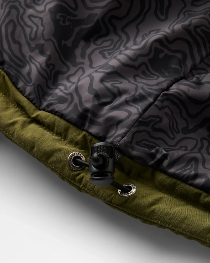 Oceanic Isolierte Full-Zip-Jacke - Karamell/Khaki