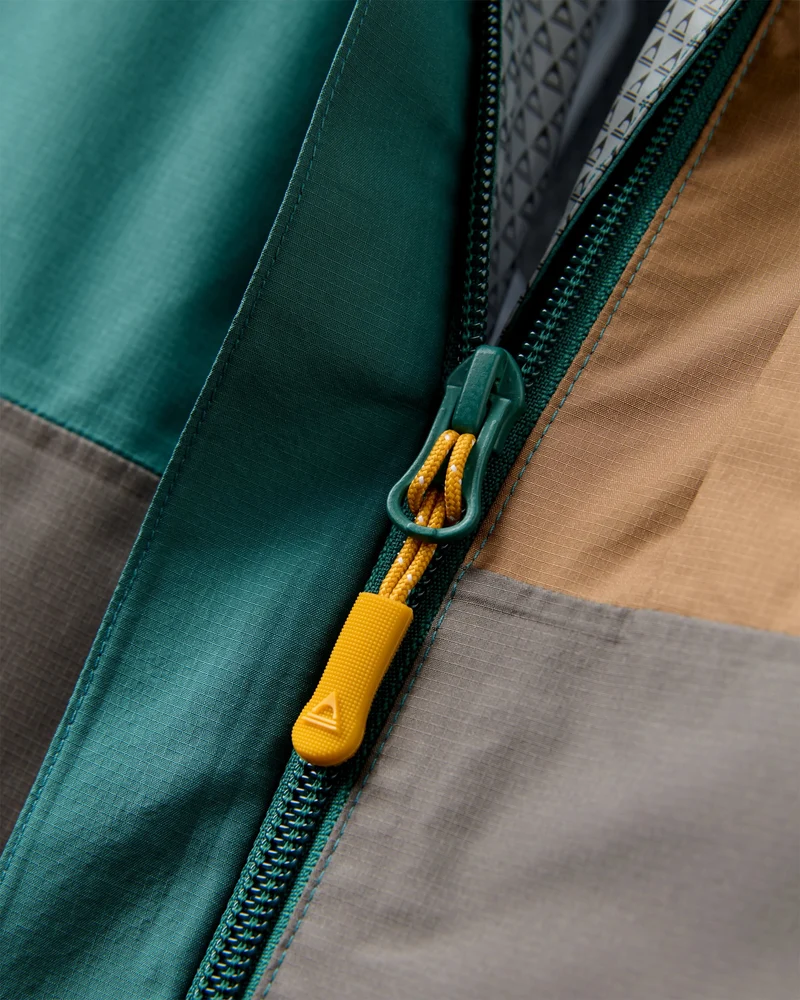 Trailscape Herren Wasserdichte Jacke - Tiefes Ozean/Schiefergrau