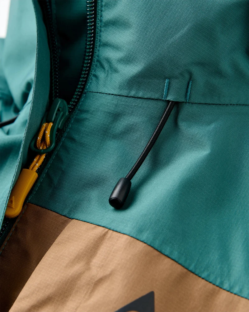 Trailscape Herren Wasserdichte Jacke - Tiefes Ozean/Schiefergrau
