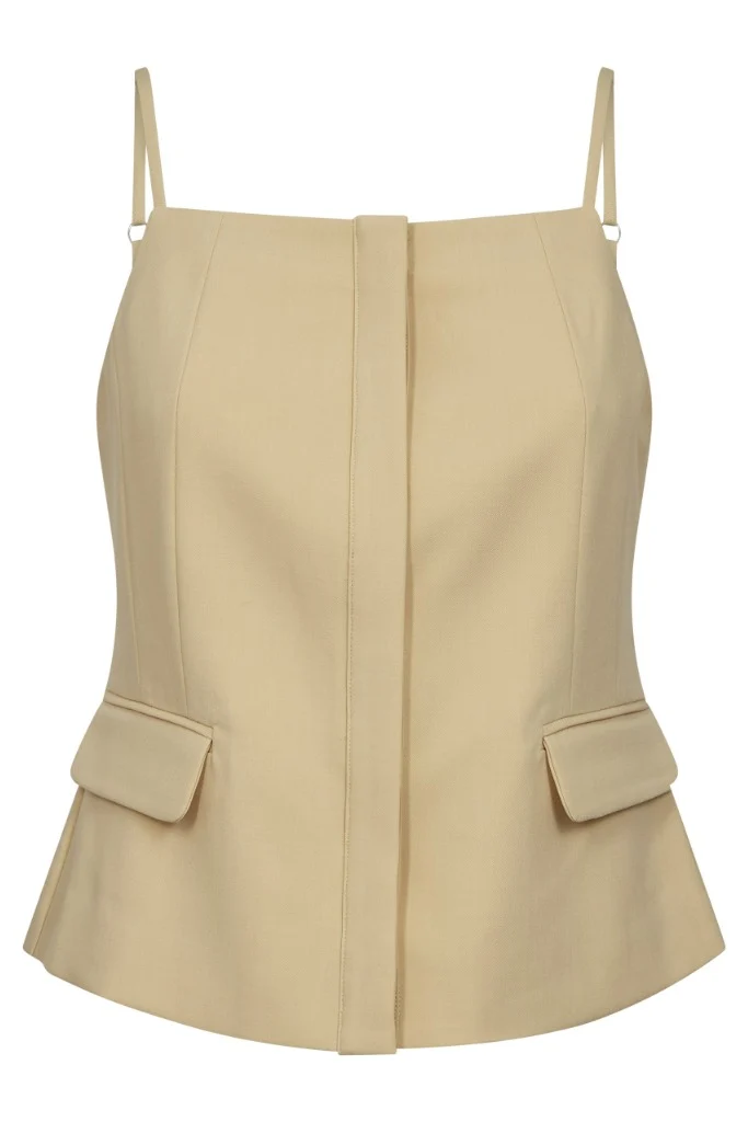 Nilancc Tailored Top 504220 | PaleYellow | Co'couture