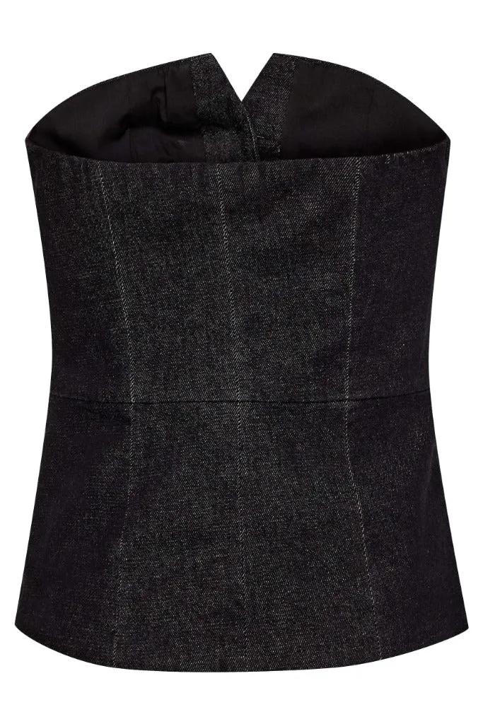 Helimacc Corsage Top 504056 | Black | Co'couture