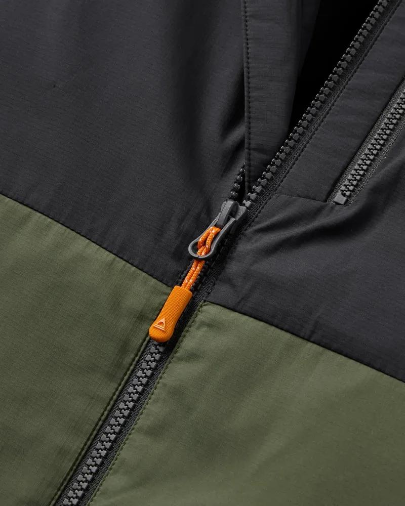 Daybreak Leichte Thermore® Isolierte Jacke - Verblasstes Schwarz/Khaki