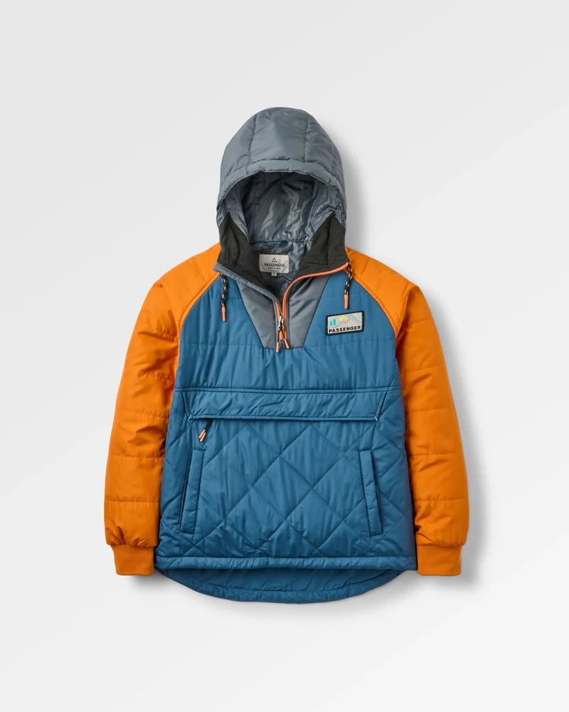 Ozean Isolierter Anorak - Ensign Blau