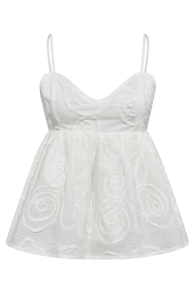 Leyacc Singlet 504023 | White | Co'couture