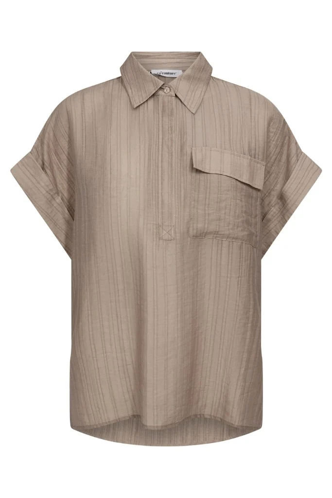 Reggiecc Top 503961 | Taupe | Co'couture