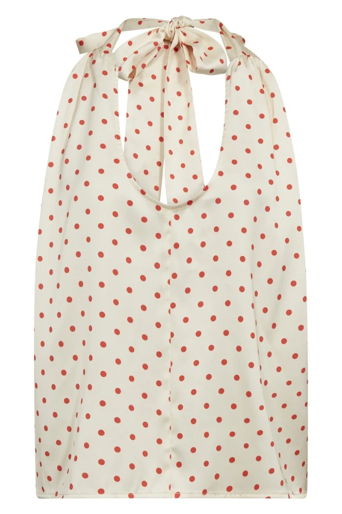 Cambriacc Dot Top 503959 | Off white | Co'couture