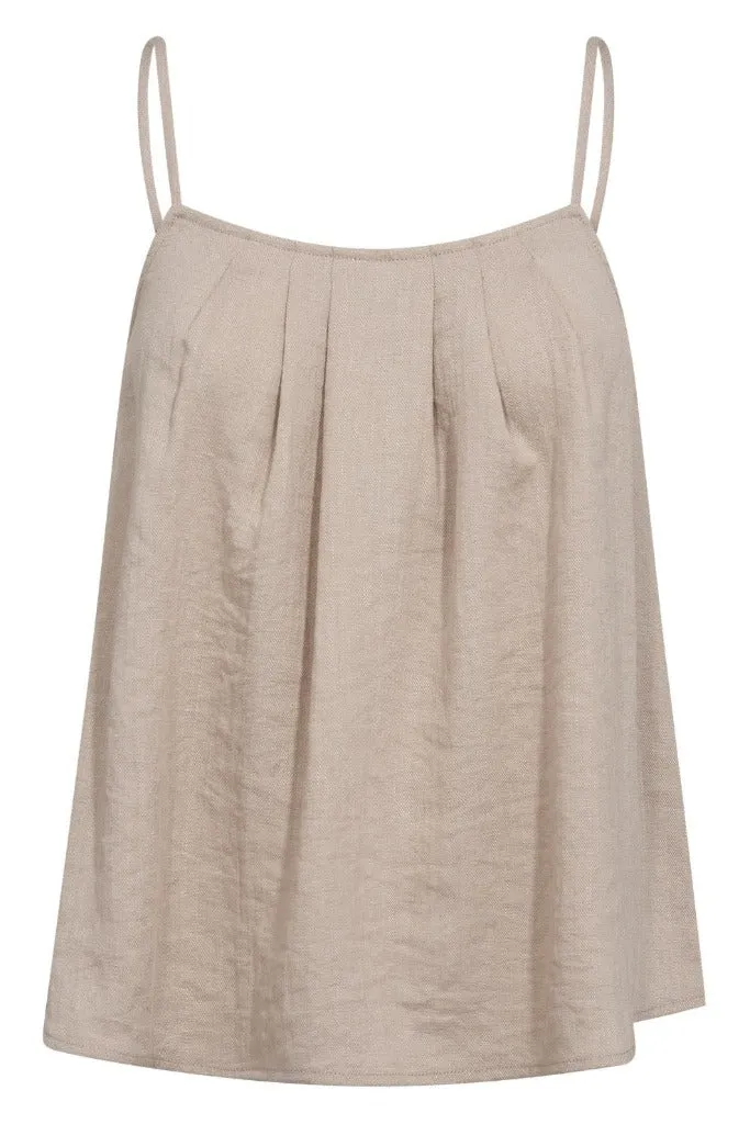 Evacc Strap Top 503952 | Walnut | Co'couture