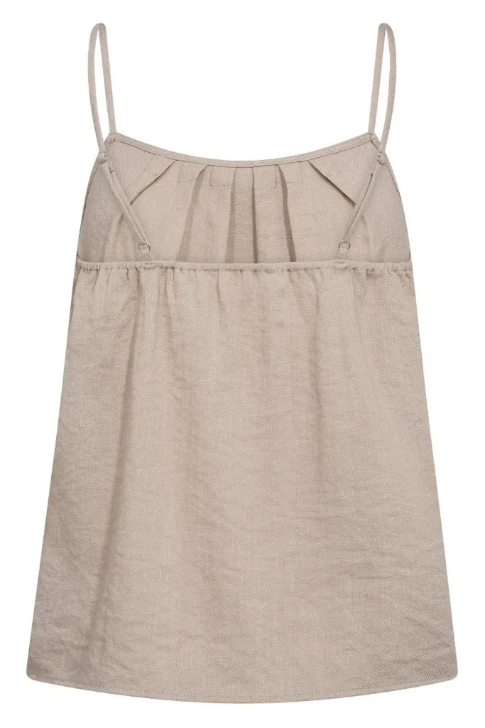 Evacc Strap Top 503952 | Walnut | Co'couture