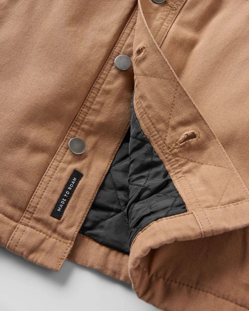 Falcon Bio Leinenjacke - Toffee