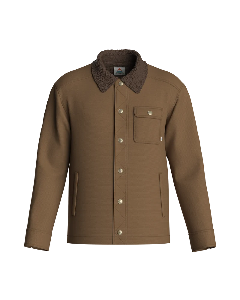 Falcon Bio Leinenjacke - Toffee