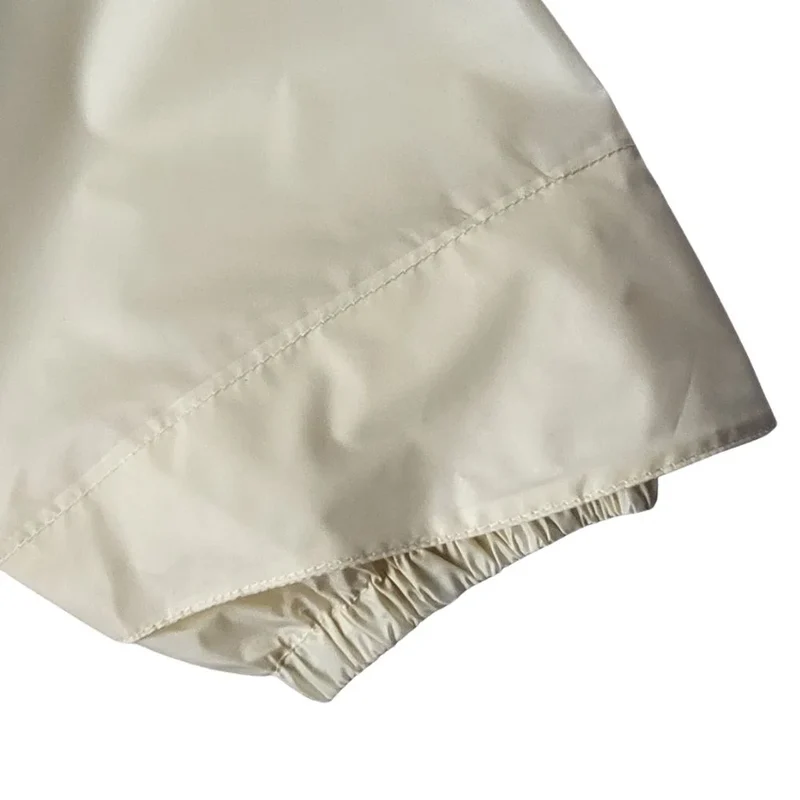 Großer Regenponcho mit Ärmeln (mit reflektierendem Streifen)