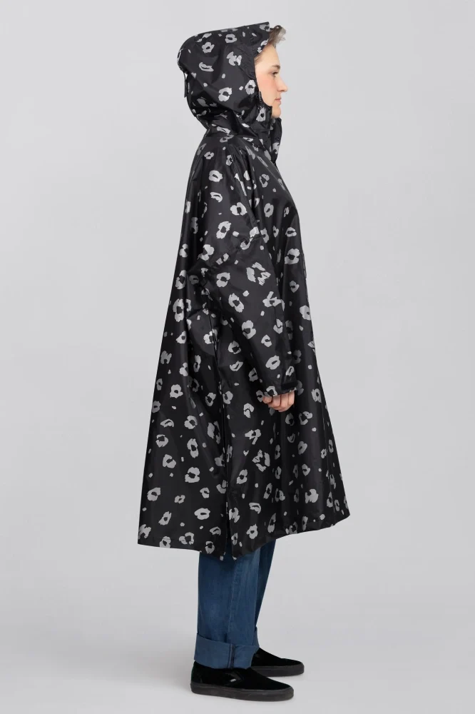 Reflektierender Regenponcho