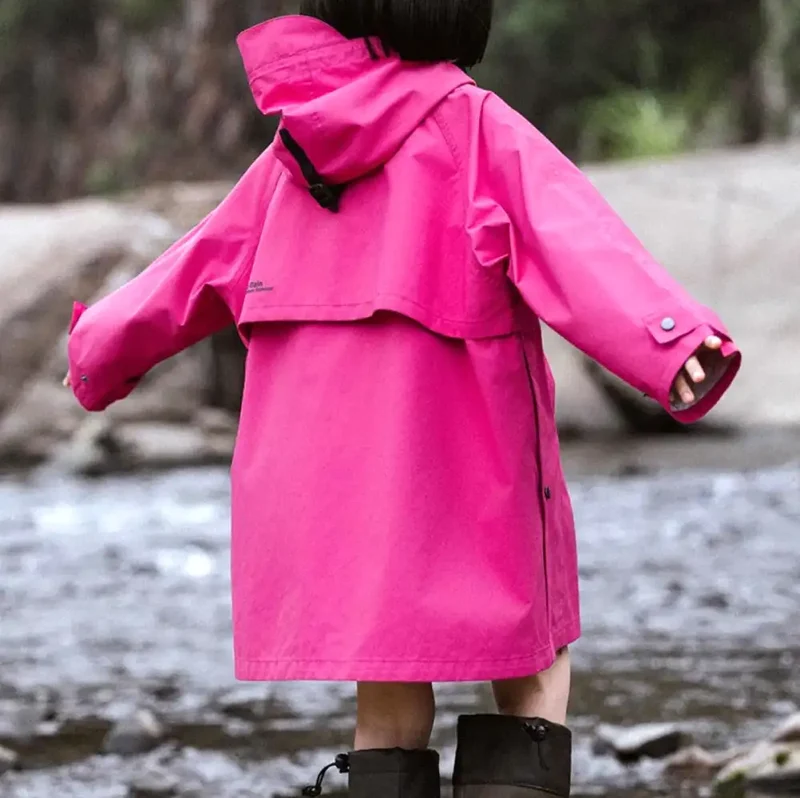 Weite Regenjacke Damen kurz
