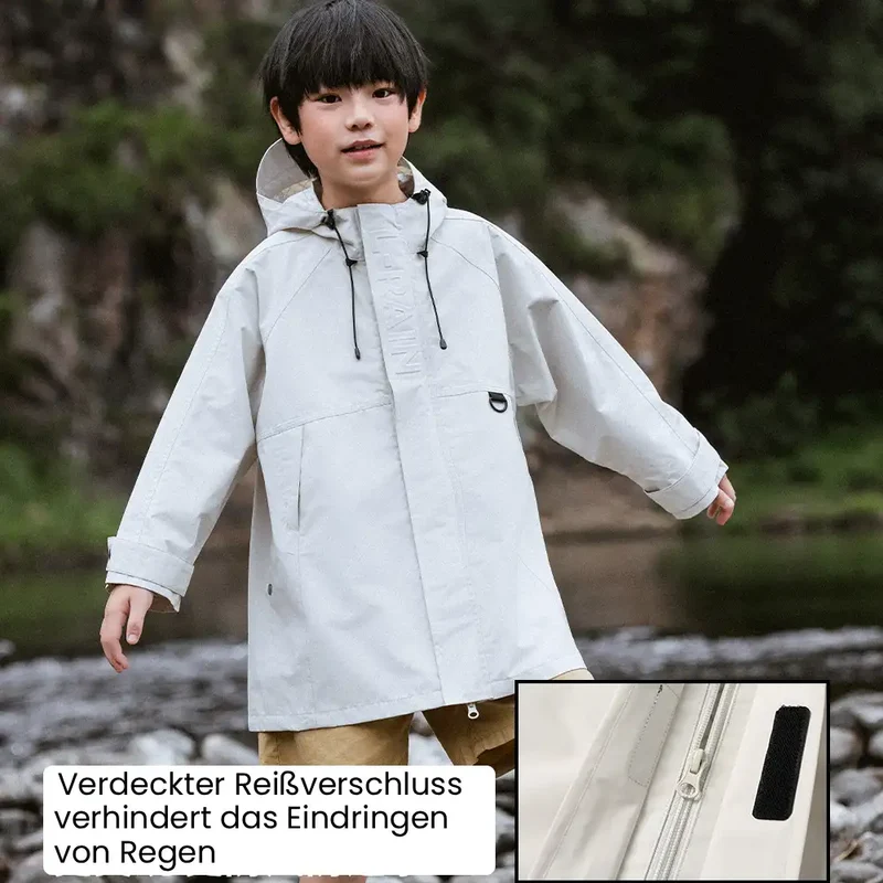 Weite Regenjacke Damen kurz