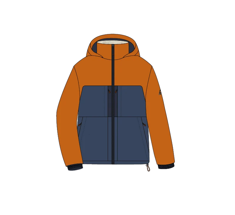 Lumi Insulated Jacke - Dunkles Denim