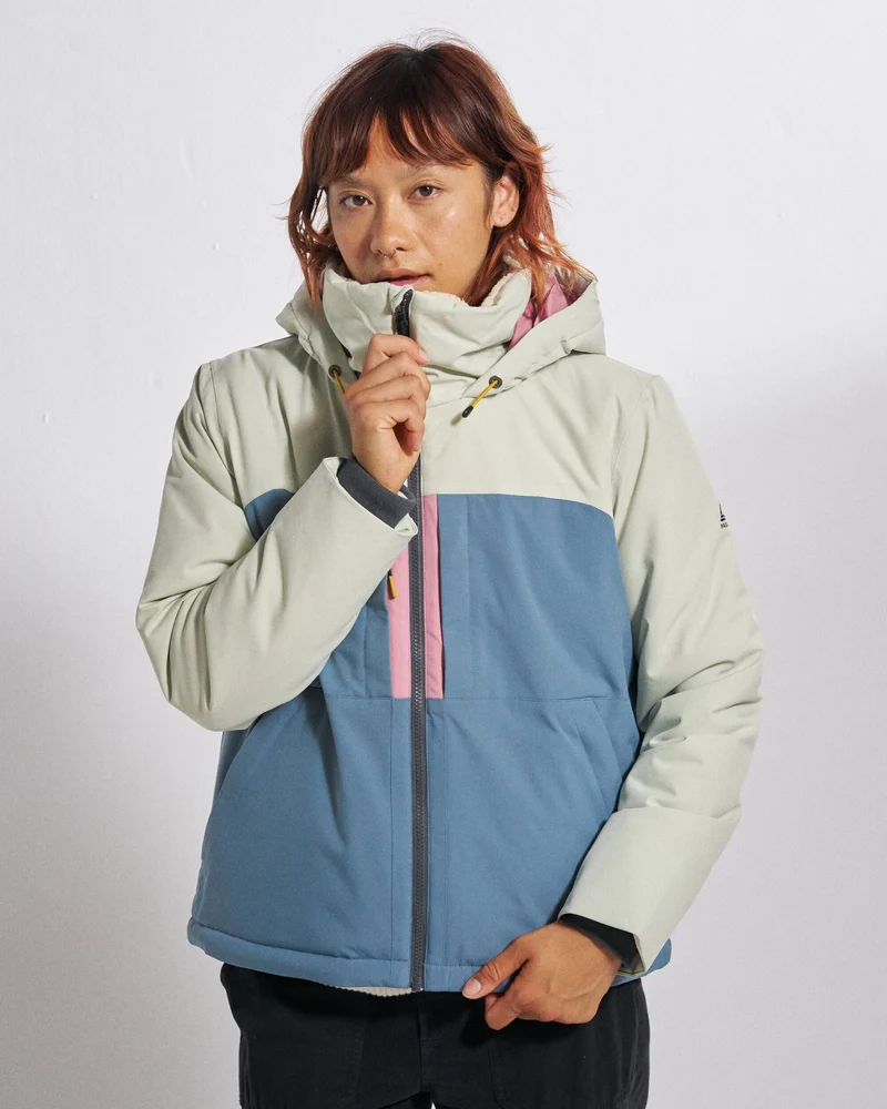 Lumi Isolierte Jacke - Seaglass