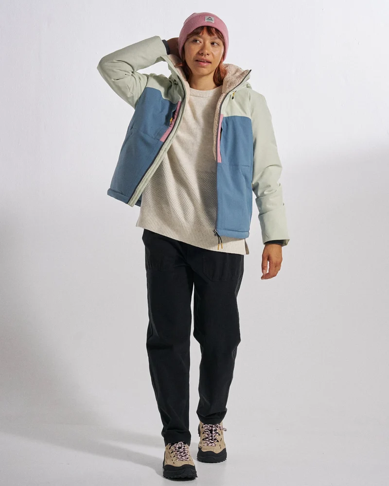 Lumi Isolierte Jacke - Seaglass