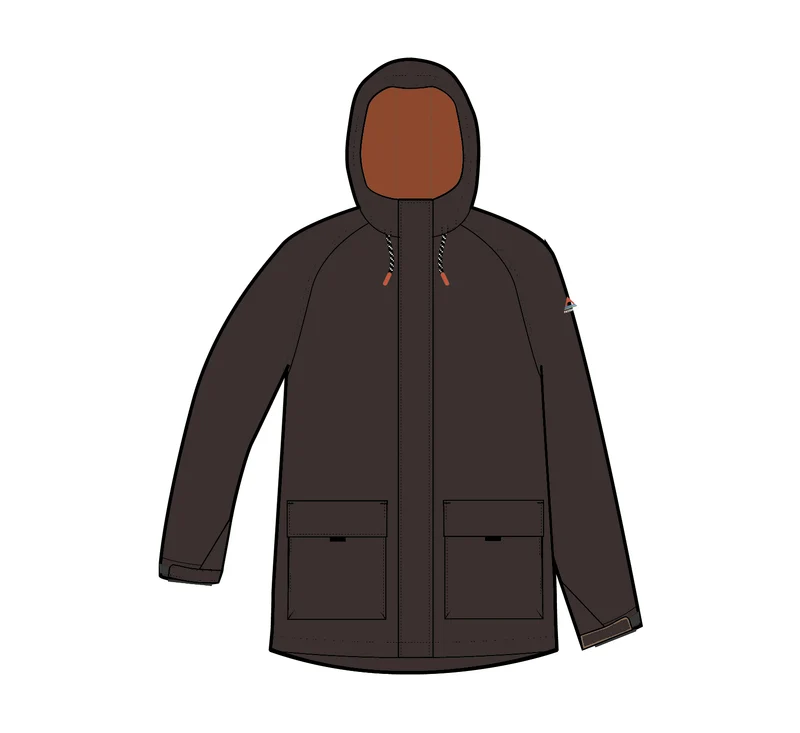 Baltic Isolierte Parka - Espresso