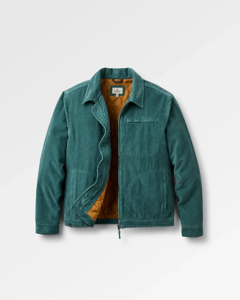Taylor natürliche Cord Jacke - Deep Ocean
