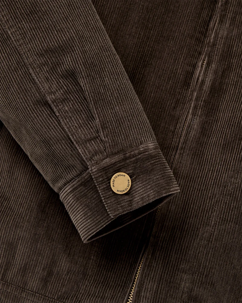 Taylor natürliche Cord-Jacke - Espresso