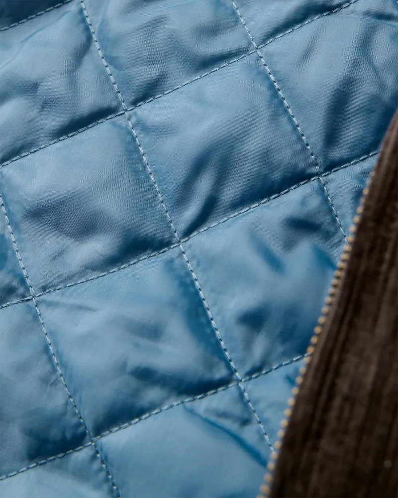 Taylor natürliche Cord-Jacke - Espresso