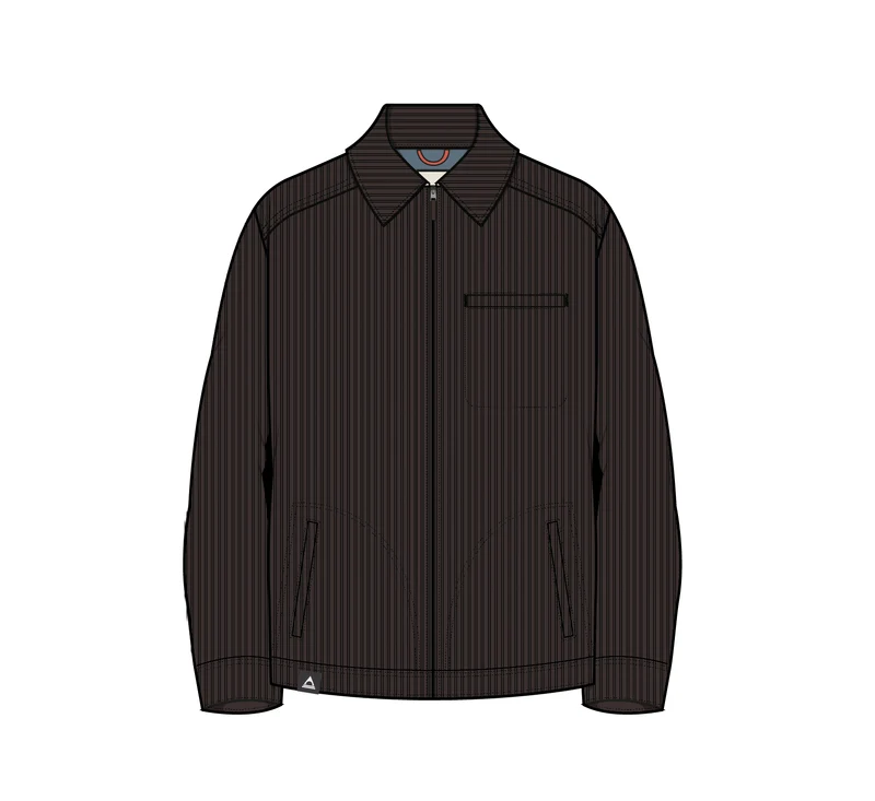 Taylor natürliche Cord-Jacke - Espresso