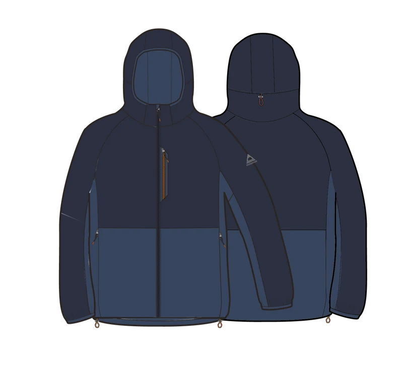 Shasta Leichte Thermore® Isolierte Jacke - Rich Navy/Dark Denim