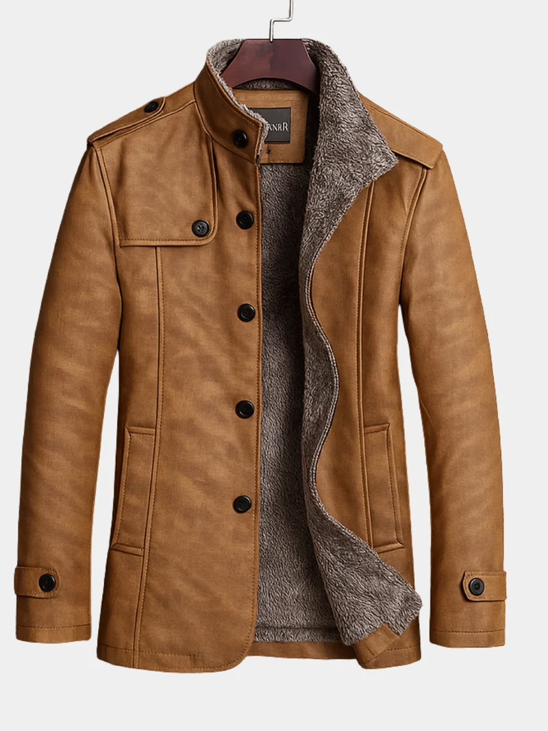 Herman | HERRENMANTEL AUS WILDLEDER