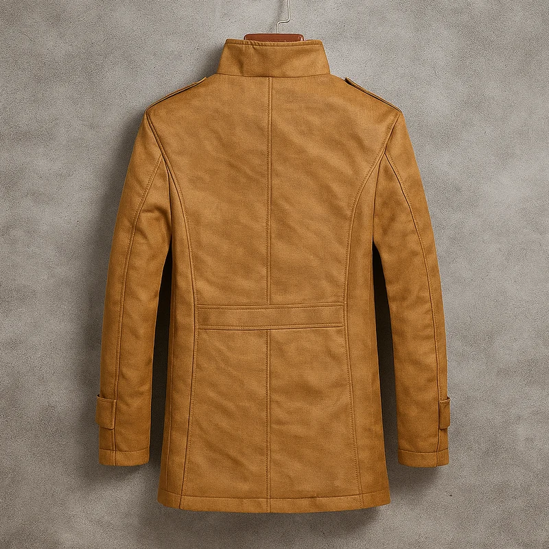 Herman | HERRENMANTEL AUS WILDLEDER
