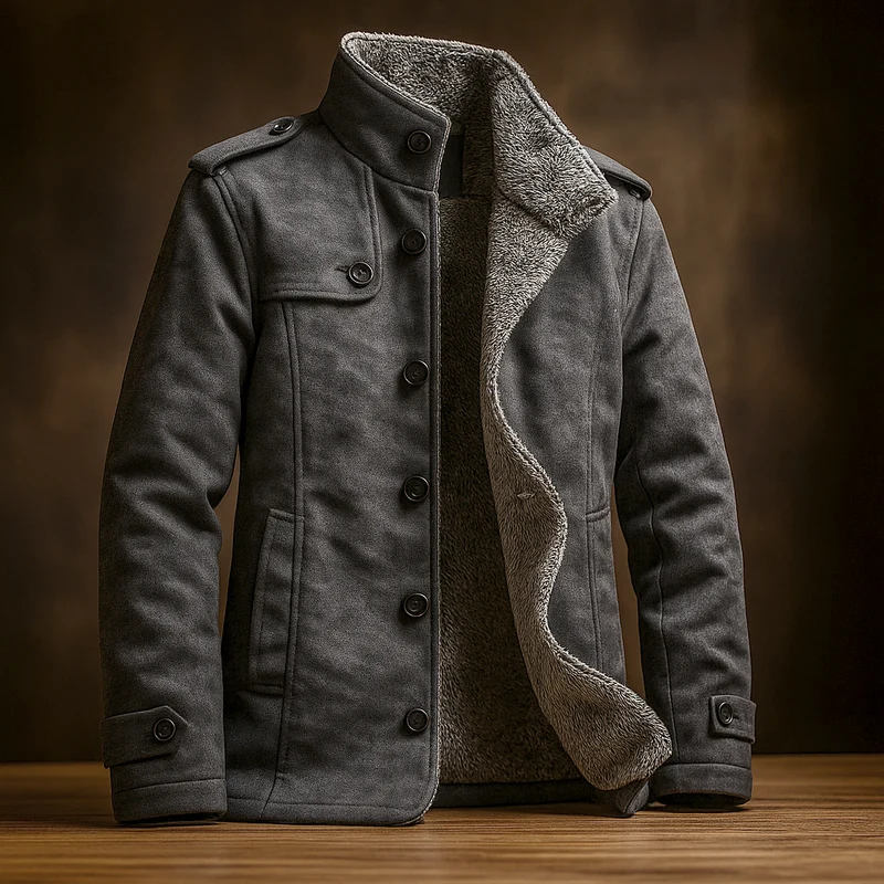 Herman | HERRENMANTEL AUS WILDLEDER