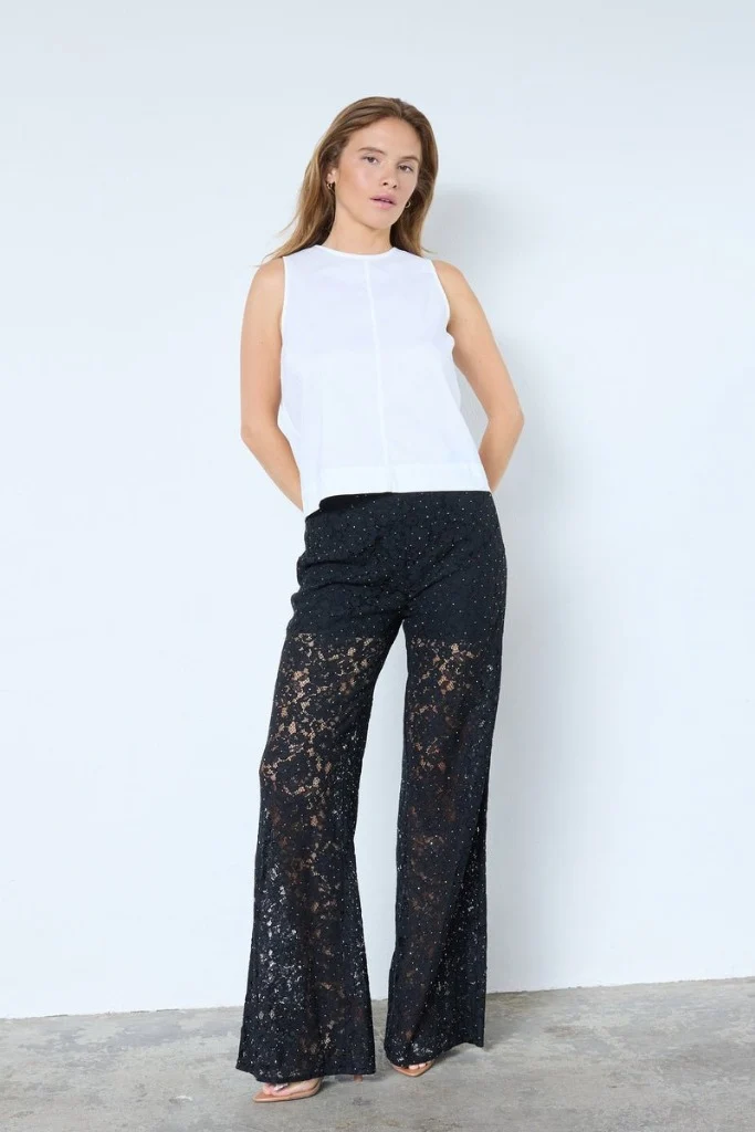 Sannacc Bow Top 504811 | White | Co'couture