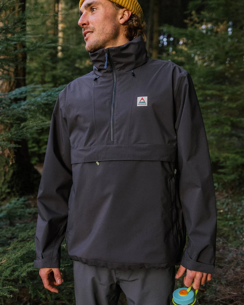 Diablo Wasserdichte Anorak - Verblasstes Schwarz