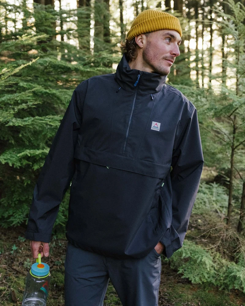 Diablo Wasserdichte Anorak - Verblasstes Schwarz