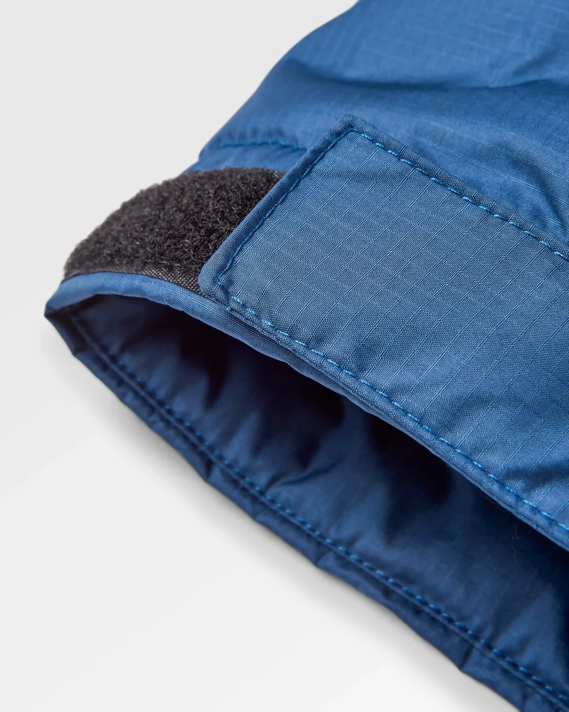 Waves Sherpa Lined Surf-Poncho - Dark Denim/ Deep Navy
